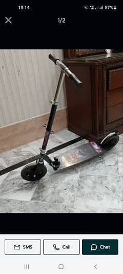 kids scooty in good condition