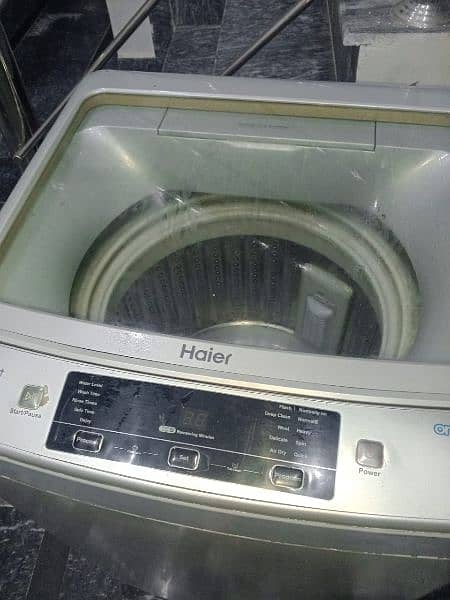 Haier Machine fully automatic Total genuine not repair 8 pound 3