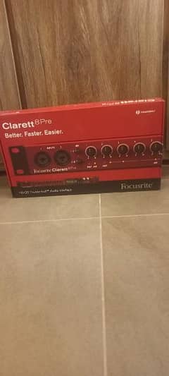 Focusrite Clarett 8Pre interface 0