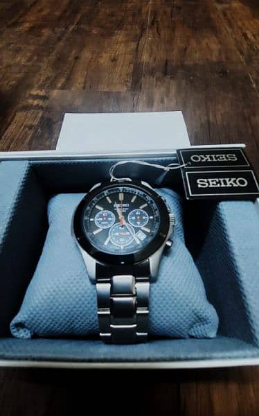 SEIKO CHRONOGRAPH LIMITED EDITION MENS WATCH BRAND NEW 0