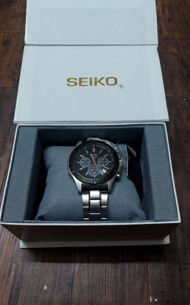 SEIKO CHRONOGRAPH LIMITED EDITION MENS WATCH BRAND NEW 3