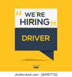 NEED DRIVER full time for office and home duty