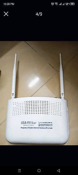 High speed storm fibre Modem for sale 3