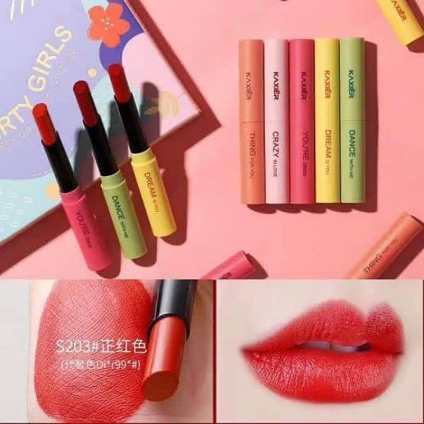 Matte Lipstick Pack Of 5 1