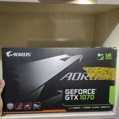 Selling Gtx 1070 Aorus With Box