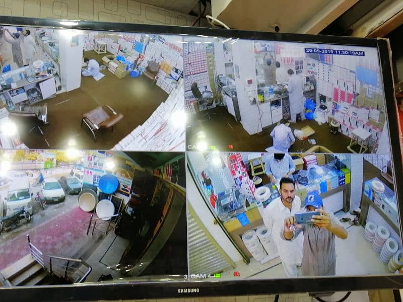 complete CCTV camera setup with installation 0