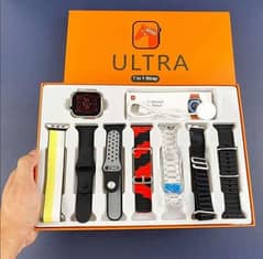 7 in 1 straps ultra smartwatch