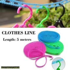 Nylon Non-Slip clothes line 5 meters