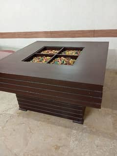 wooden center table