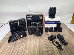 Sony a6400 kit Lena with 30mm 1.4 art lens and complete box