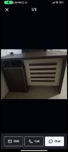 office tabal 2.5feet churai 4 feet lambai