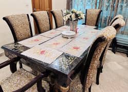 Dinning Table with 8 Chairs