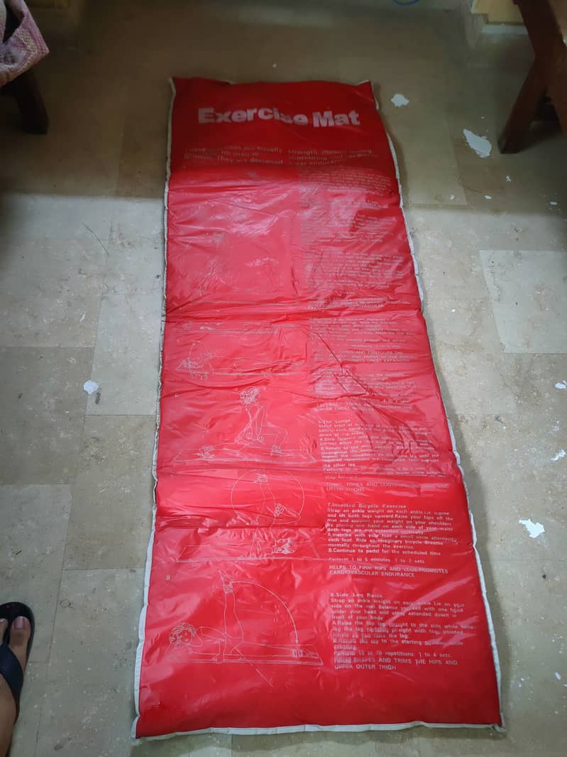 Exercise Mat,  with Printed Instructions for Sale 5