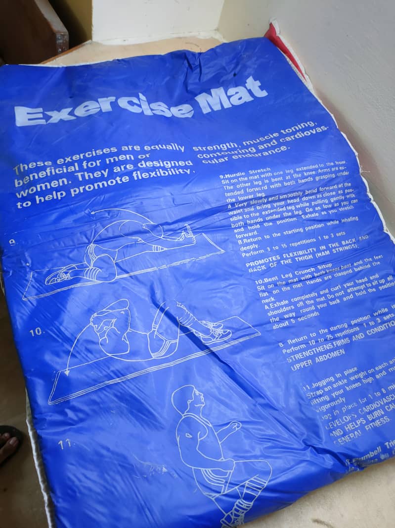 Exercise Mat,  with Printed Instructions for Sale 6