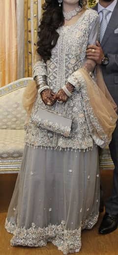 bridal walima lehnga