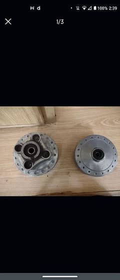 Honda 125 2004 hubs / 125 part's / bike hubs / original part