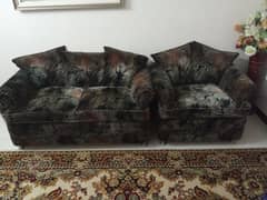 2 seater and 1 seater sofa