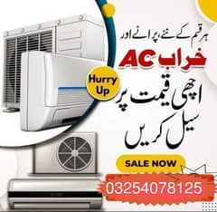 split AC sale and purchase and repairing