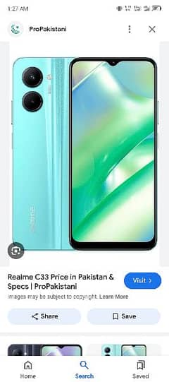 Sellings of Realme C33