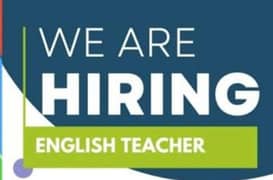 English teacher required office base