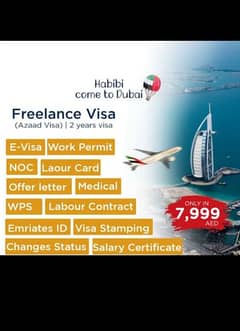 DUBAI 2 YEAR AZAD FREELANCE VISA