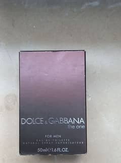 Dolce & Gabbana The One For Men EDP 50ml Bottle only.