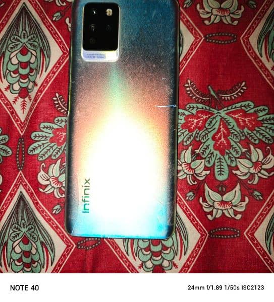 Infinix Note 10 pro 8/128 with box and charger 2