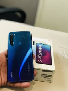 Redmi note 8 4 64 dual sim official approved with box