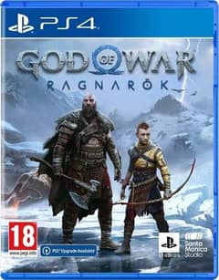 God of War Ragnarok ps4 game used