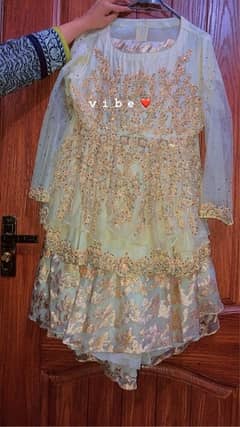 Nikkah embroidery lehnga