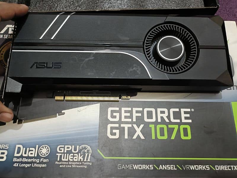 Asus Turbo GTX 1070 Graphics Card 6