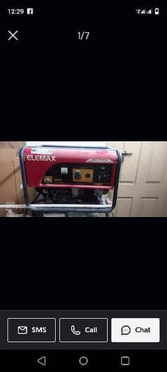 2.5 kv honda Elemex Generator for Sale Gas and petrol both have legs 0