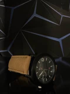 Best Watch For Boys and Men “Brand New” (Brown Band Black Dial)