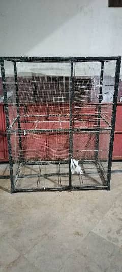 Heavy duty iron cage