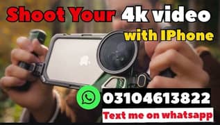 I can Shoot Your any type of Video