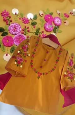 Hand embroidery kurta  || Ready made kurta