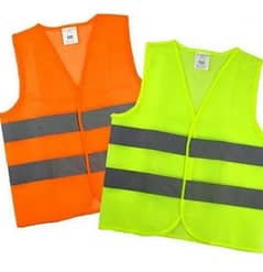 Safety Jacket With Customized Logo Printing