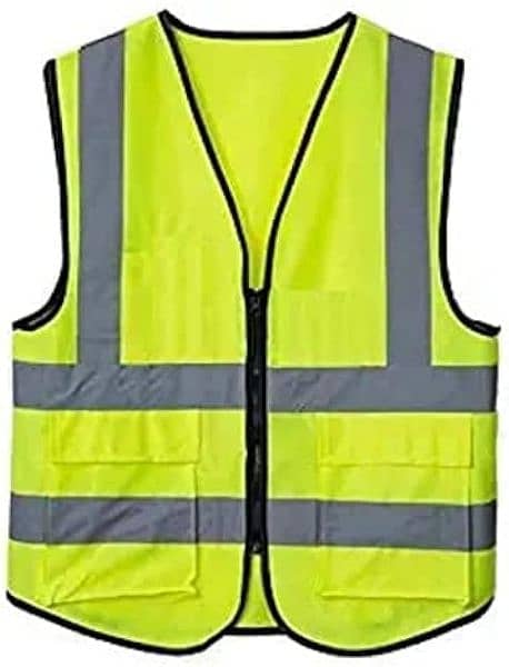 Safety Jacket With Customized Logo Printing 2