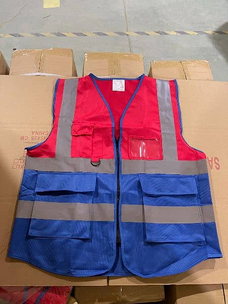 Safety Jacket With Customized Logo Printing 6