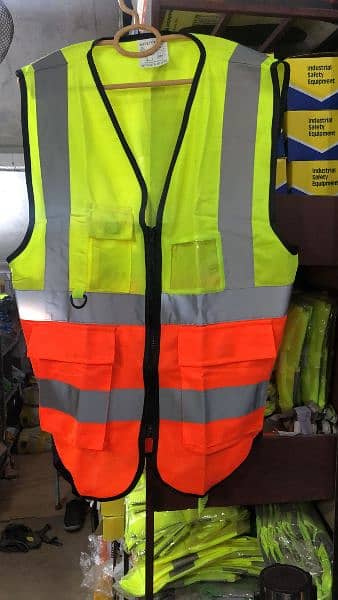 Safety Jacket With Customized Logo Printing 7