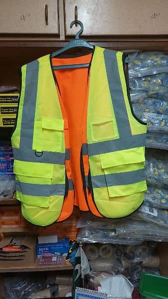 Safety Jacket With Customized Logo Printing 8