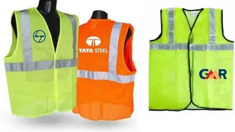 Safety Jacket With Customized Logo Printing 12