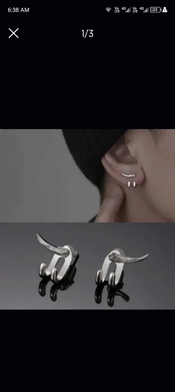 Unique Earrings / Stude for Men : Top Fashion : Latest Trend 0