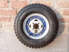 service 10 ply tyre and rim for sale