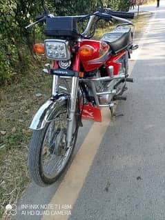 Honda CG 125 model 2010 for urgent sale