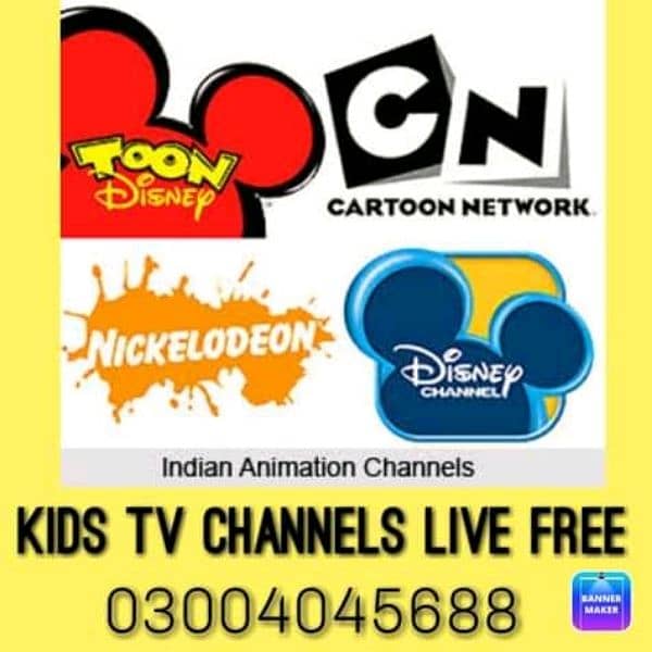 Kids cartoons tv Channels live free forever 0