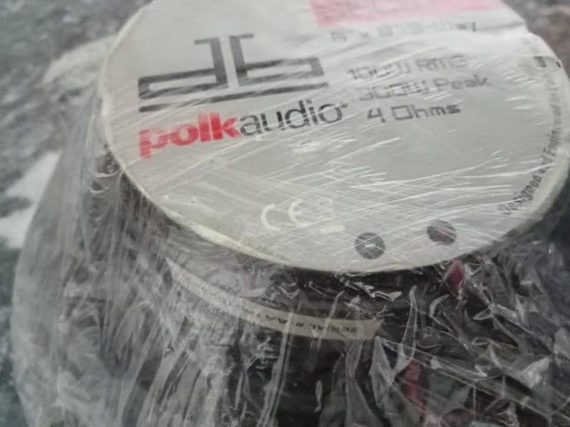 POLK AUDIO SPEAKERS 6 BY 9 1