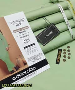 Edenrobe Brand Cloth By Men Full Suit 4 Meters 30%OFF