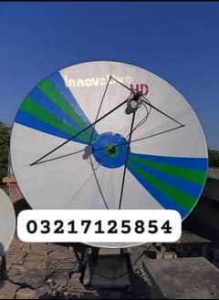 one time setup life time free satellite Dish antenna all items