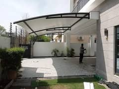 Tensile Shades | Car Parking Shades | Fiber Shades | PVC Wall Shades